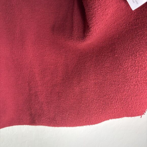 Frank Eileen Effie Funnel Neck Capelet Crimson - Picture 3 of 7